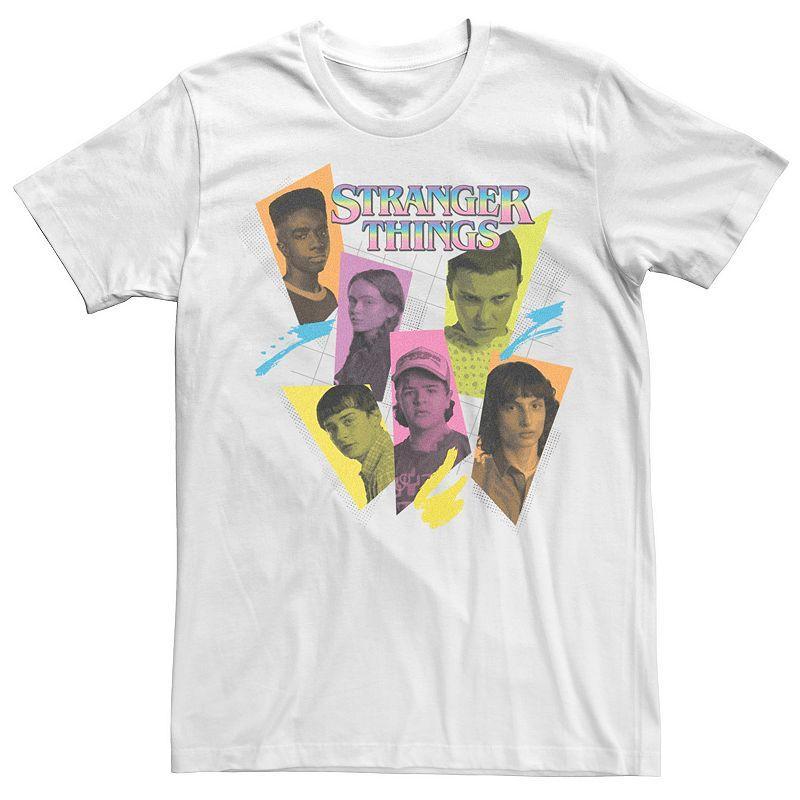 Mens Netflix Stranger Things Eleven, Lucas, Dustin, Max, Will, Mike Tee Product Image