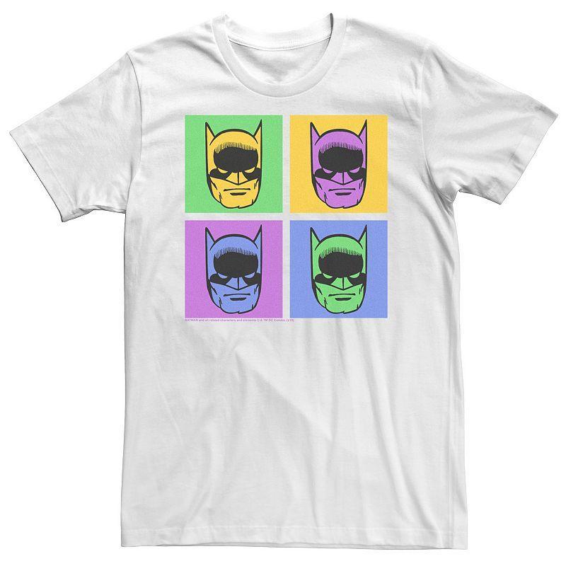 Big & Tall DC Comics Batman Grid Tee, Mens Product Image