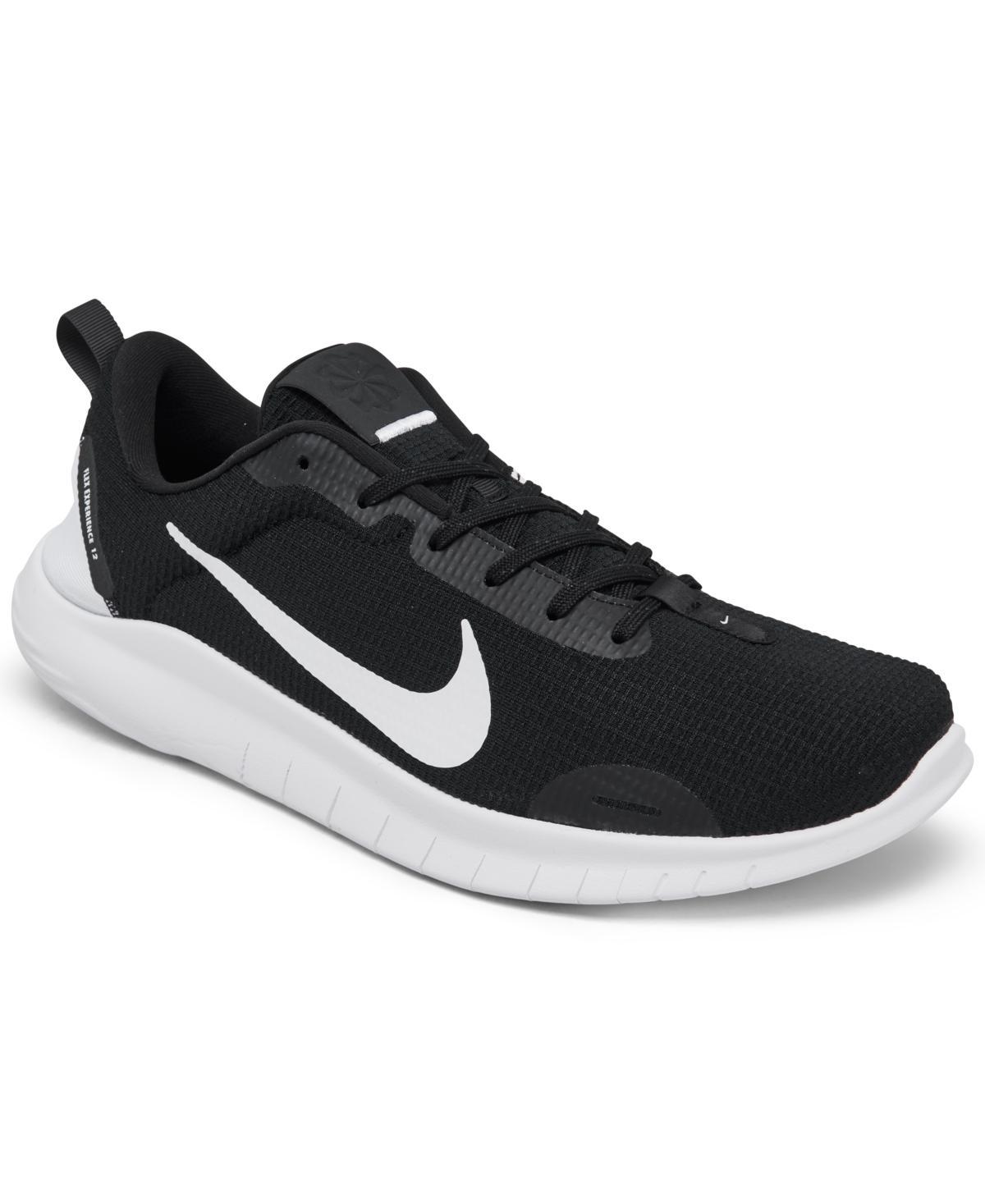 Nike Mens Flex Experience Run 12 Road Running Sneakers from Finish Line - Black Product Image