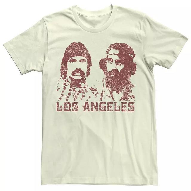 Mens Cheech And Chong Faded Draw Tee Product Image