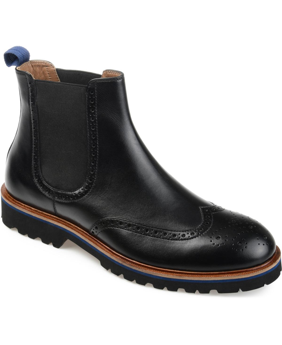 Thomas & Vine Nash Mens Wingtip Chelsea Ankle Boots Product Image