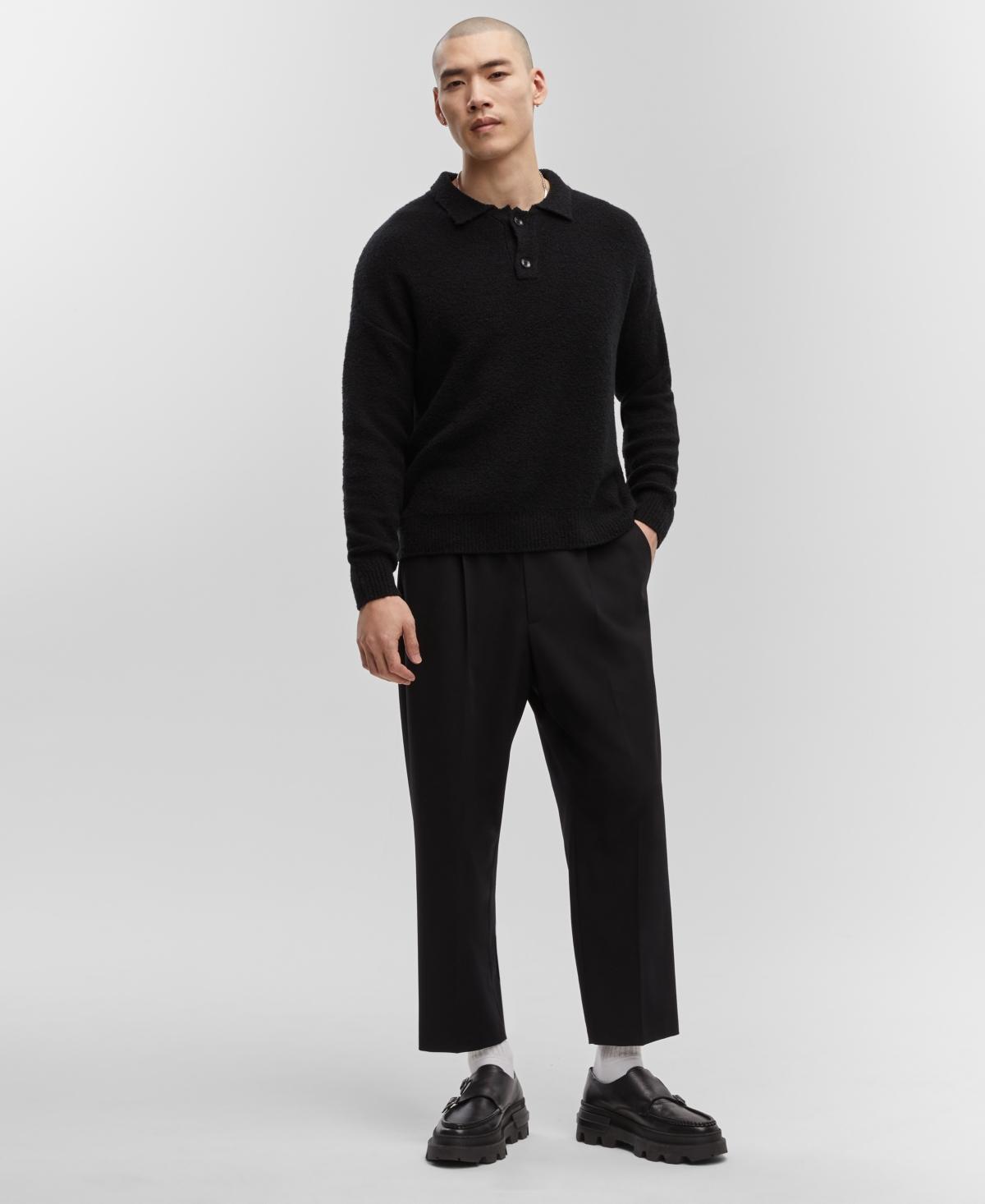 Mode of One Mens Long-Sleeve Polo Sweater, Created for Macys Product Image