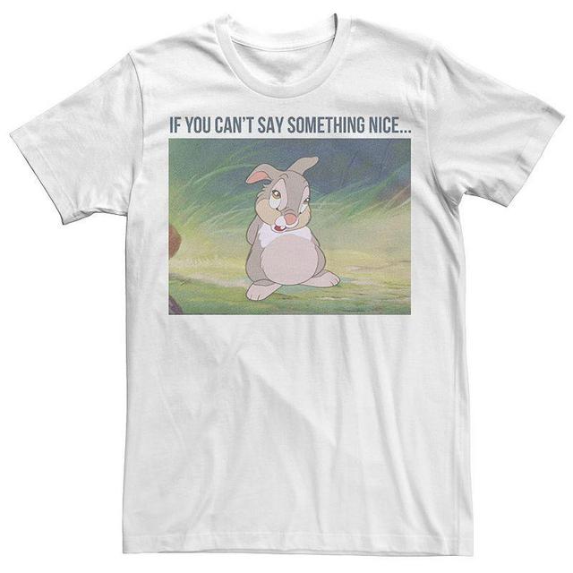 Big & Tall Disney Bambi Thumper If You Cant Say Something Nice Tee, Mens Product Image