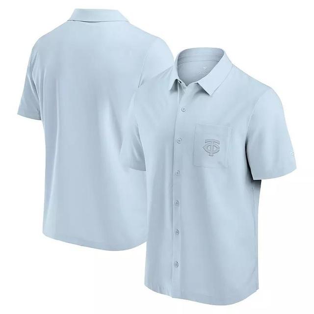 Mens Fanatics Light Blue Toronto Blue Jays Front Office Button-Up Shirt Product Image