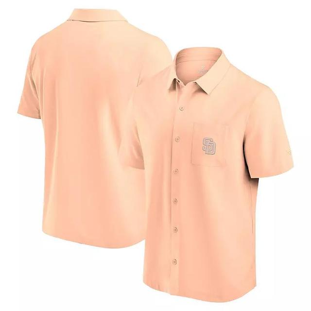 Mens Fanatics Signature Pink Houston Astros Front Office Button-Up Shirt Product Image