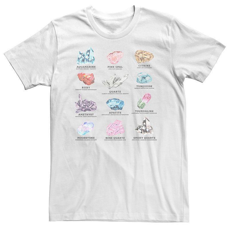 Big & Tall Trendy Crystal Chart Tee, Mens Product Image