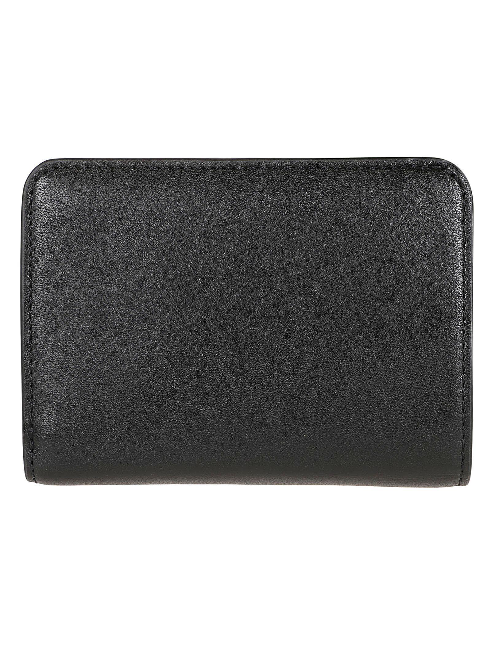 MARC JACOBS The Mini Compact Wallet In Black Product Image