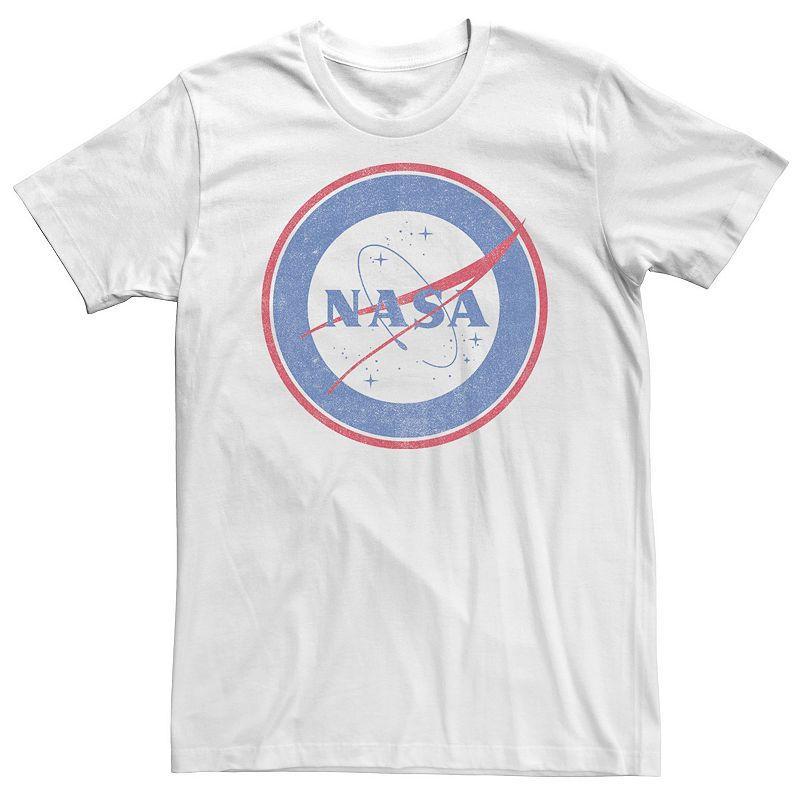 Big & Tall NASA Vintage Logo Galaxy Tee, Mens Product Image