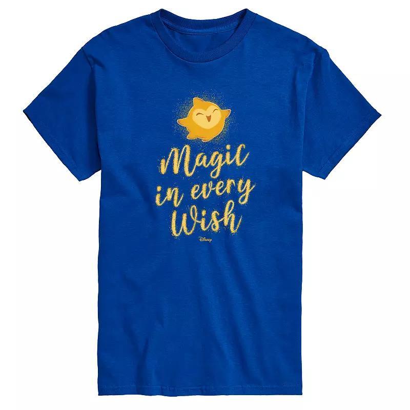 Disneys Wish Big & Tall Magic In every Wish Graphic Tee, Mens Product Image