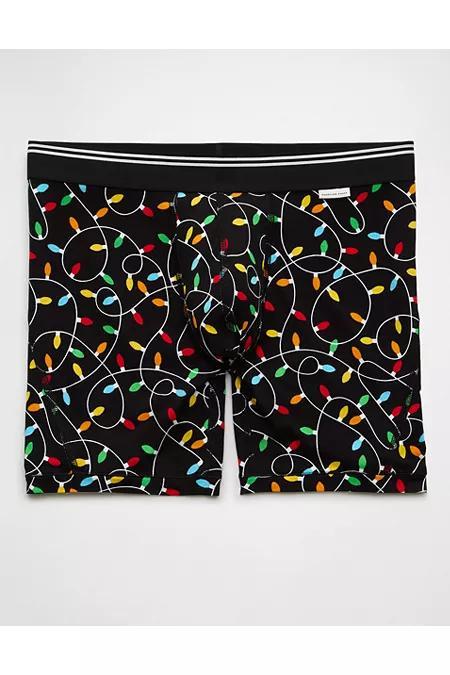 AEO Mens Christmas Lights 6 Ultra Soft Boxer Brief Mens Product Image