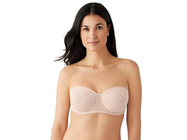 Wacoal Visual Effects Strapless Minimizer Bra (Sand) Women's Bra Product Image