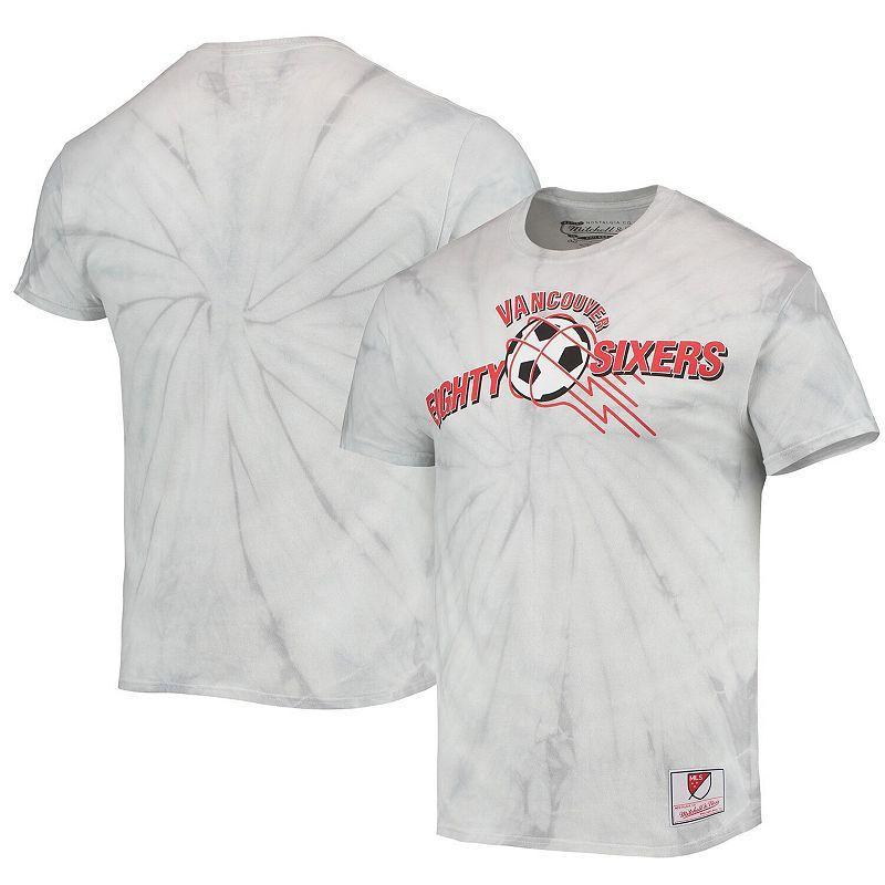 Mens Mitchell & Ness White Vancouver Whitecaps FC Since 96 Tie-Dye T-Shirt Product Image