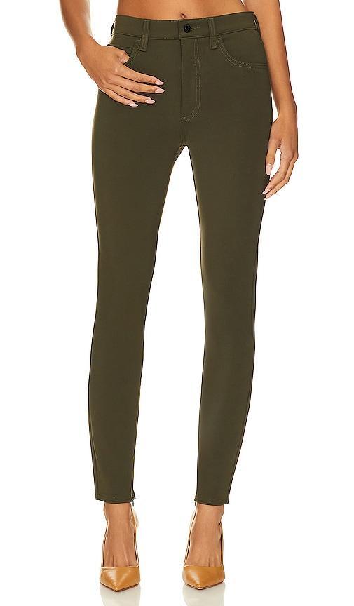 Kendall High Rise Skinny Scuba with Zippers Product Image