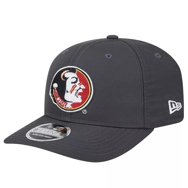 Mens New Era Charcoal Florida State Seminoles 9SEVENTY Stretch-Snap Hat Product Image