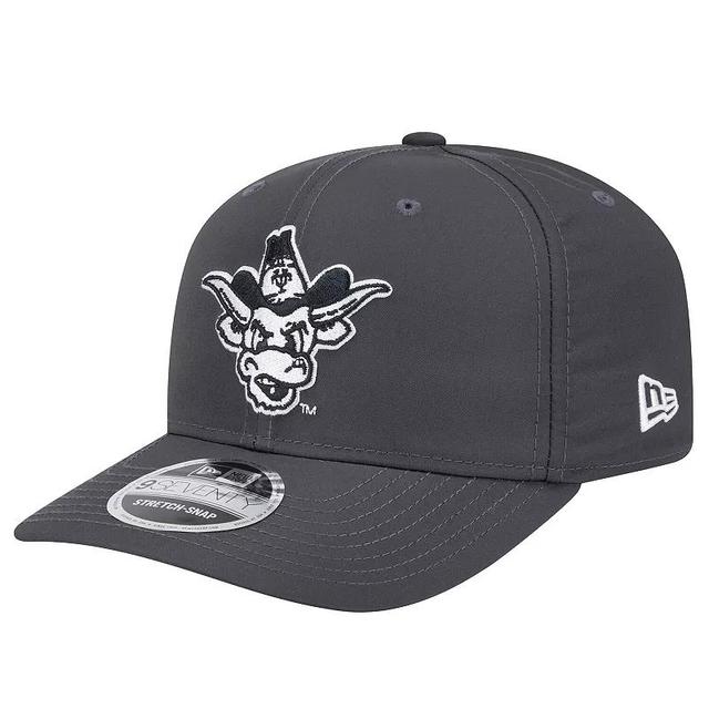 Mens New Era Charcoal Texas Longhorns 9SEVENTY Stretch-Snap Hat Product Image