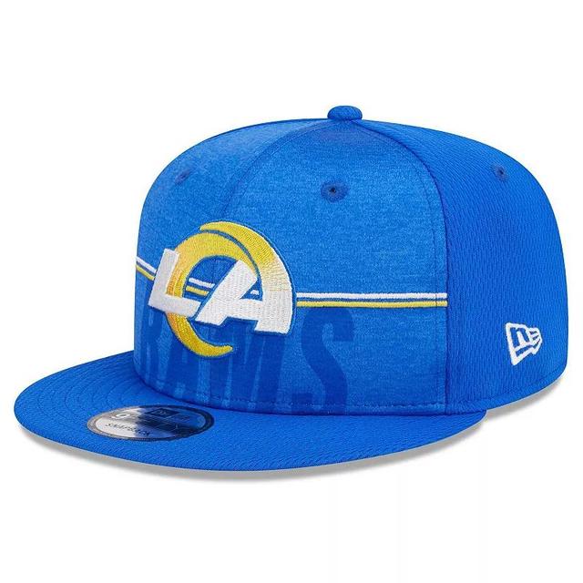 Mens New Era Royal Los Angeles Rams 2023 NFL Training Camp 9FIFTY Snapback Hat Product Image