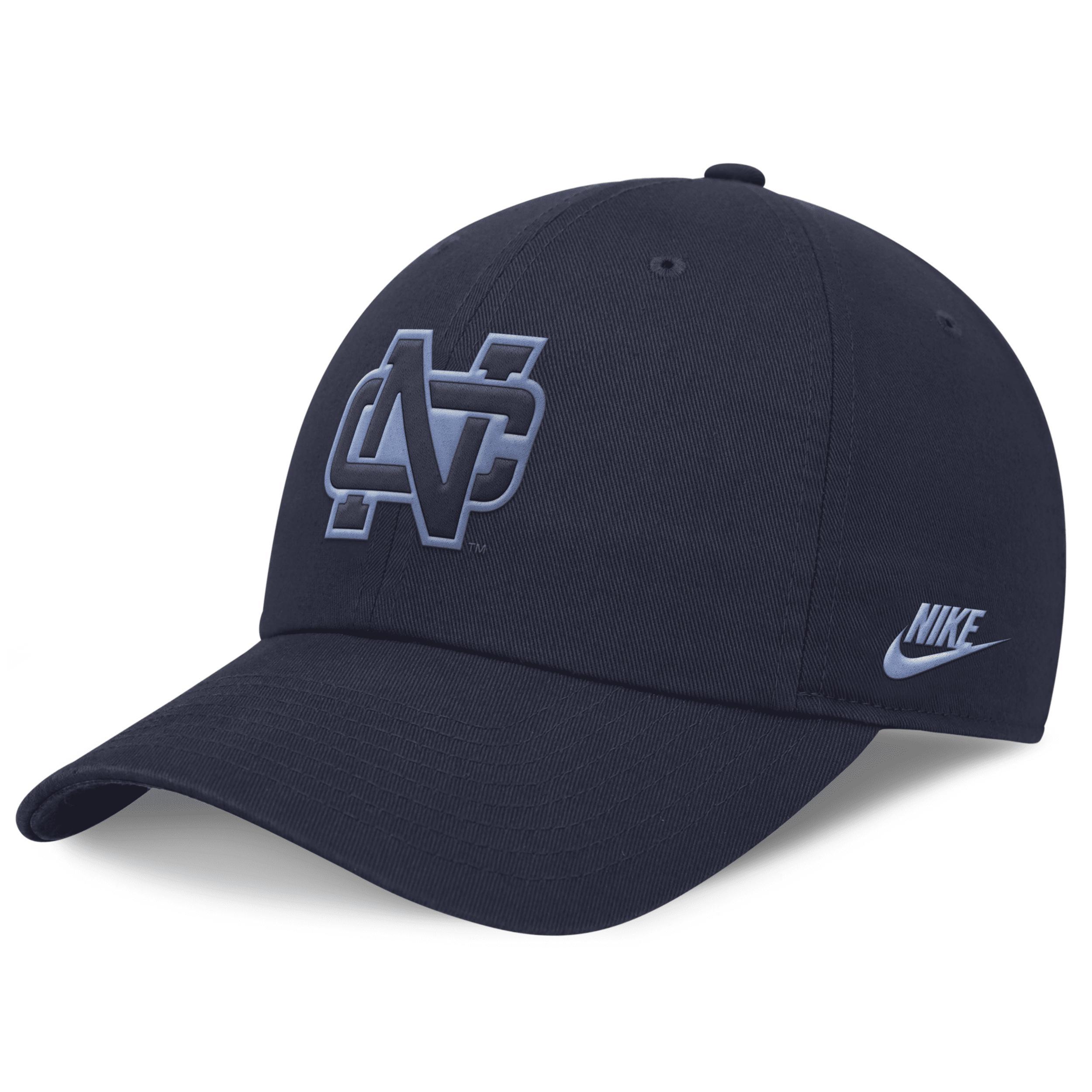 Nike Mens Navy North Carolina Tar Heels Legacy Club Performance Adjustable Hat Product Image