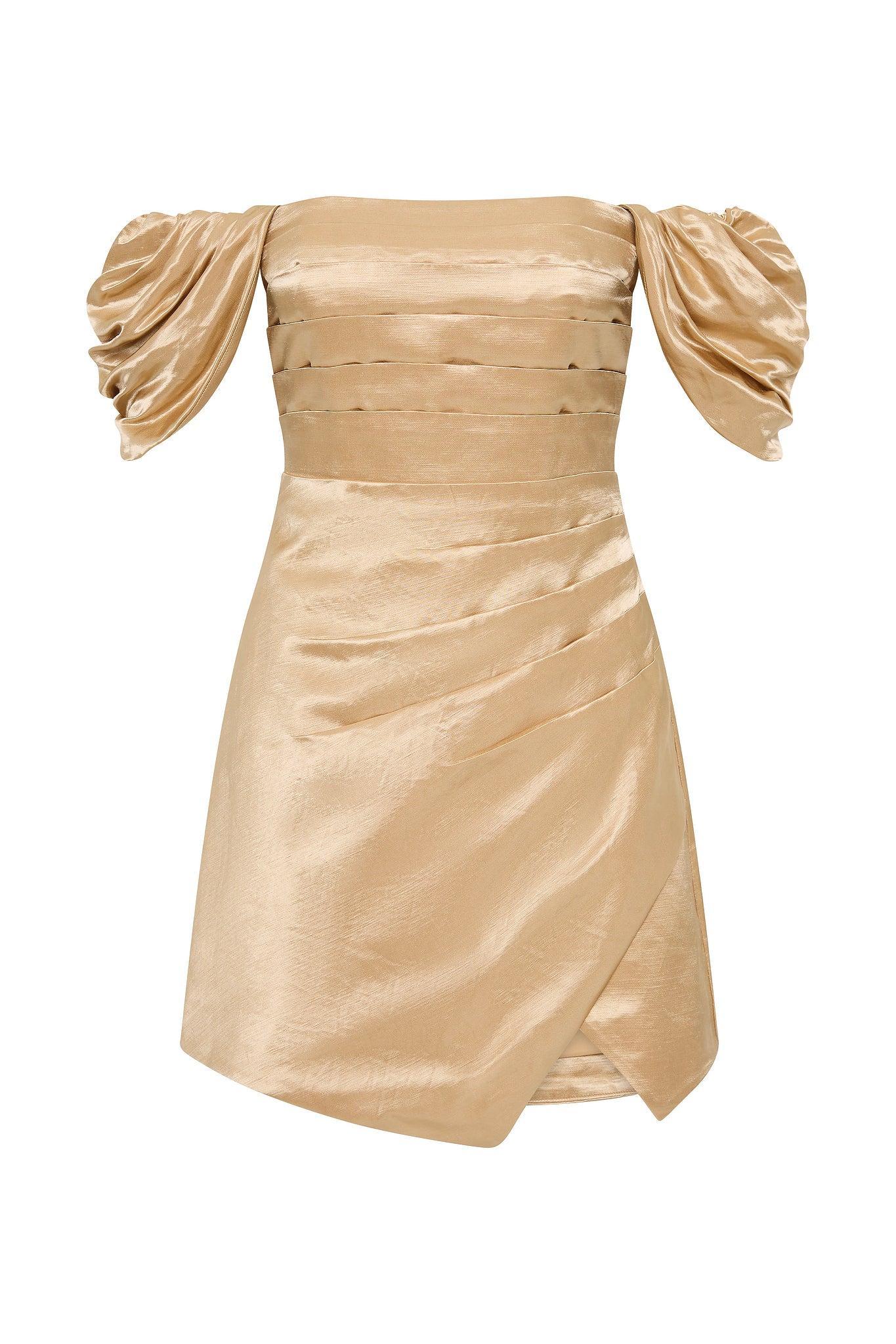 Paradise Wrap Front Mini Dress product image