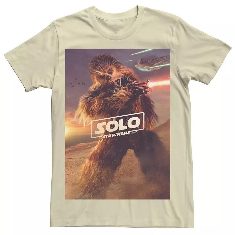 Mens Star Wars Han Solo Chewie Poster Tee Product Image