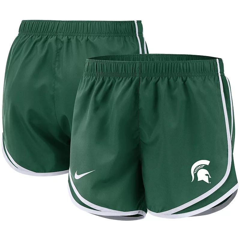 Womens Nike Anthracite Michigan State Spartans Team Tempo Performance Shorts Product Image