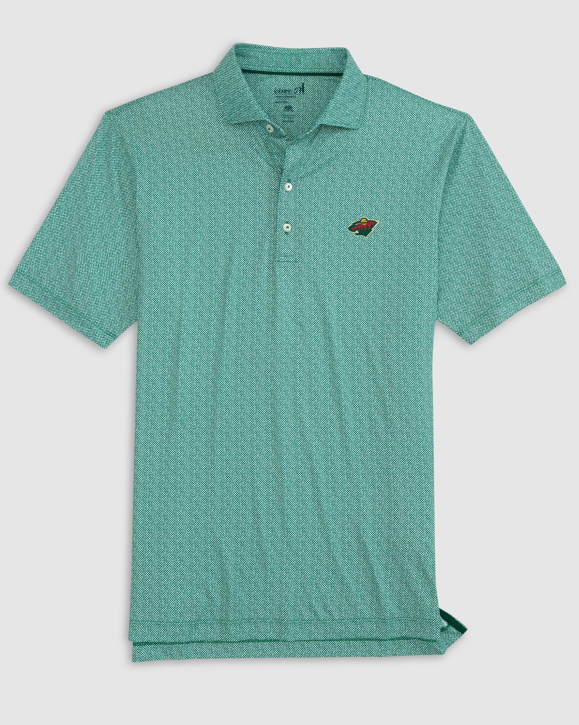 johnnie-O Minnesota Wild Hinson Jersey Performance Polo Product Image