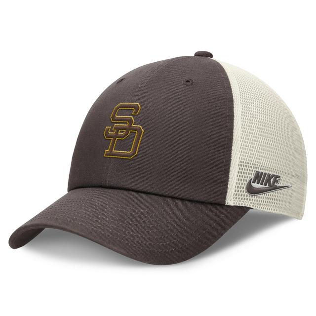 San Diego Padres Rewind Cooperstown Club Nike Mens MLB Trucker Adjustable Hat Product Image