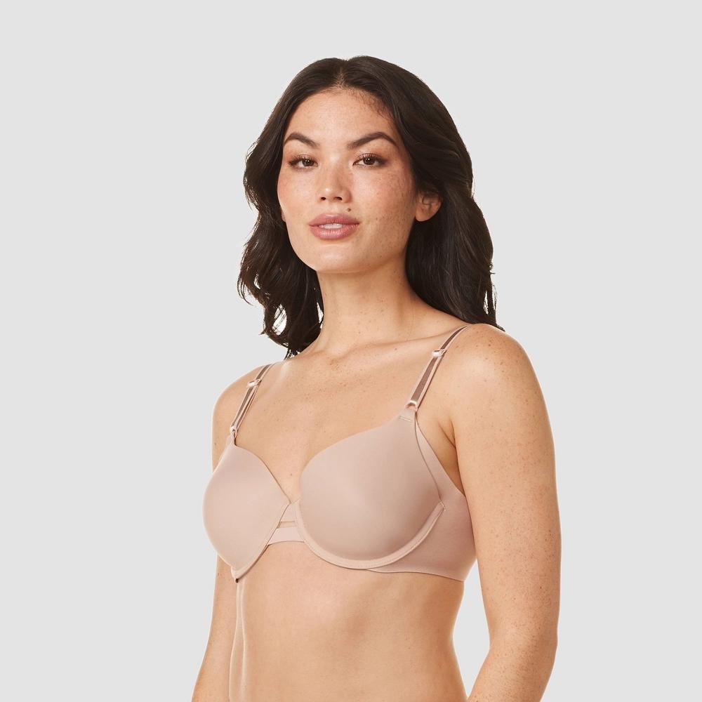 Simply Perfect by Warners Womens Underarm Smoothing Underwire Bra - Mink 40D Product Image