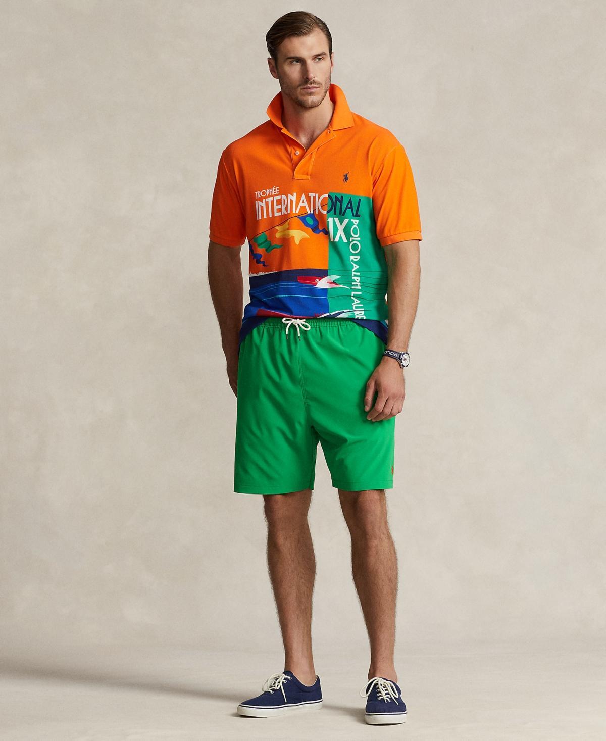 Polo Ralph Lauren Mens Big & Tall Mesh-Lined Swim Trunks Product Image