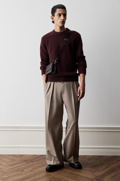 Regular Fit Fine-Knit Sweater Product Image