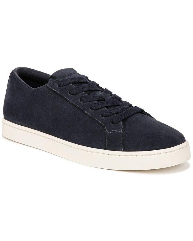 Keoni Leather Sneaker In Blue Product Image