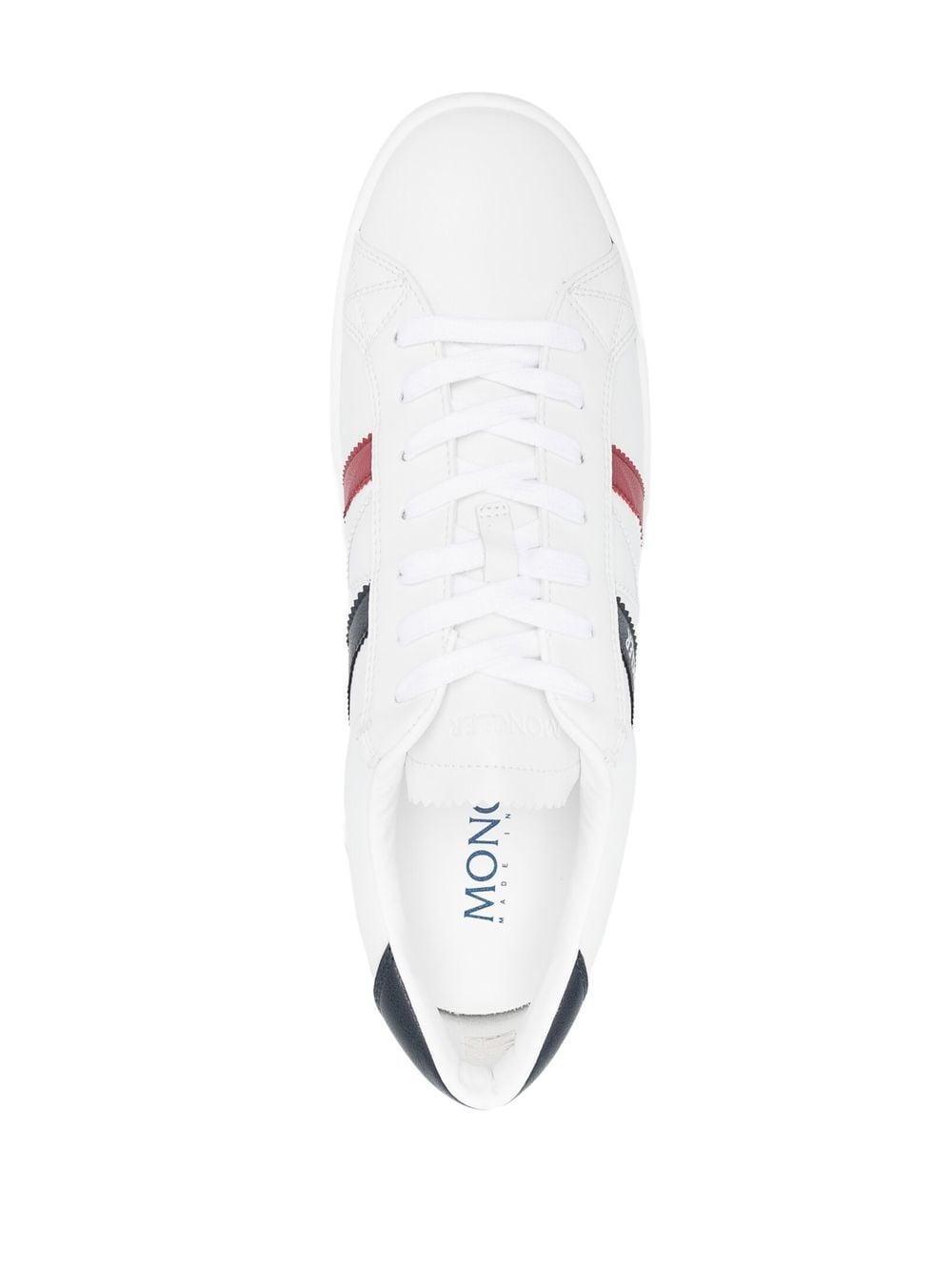 MONCLER Monaco Sneaker In White Product Image