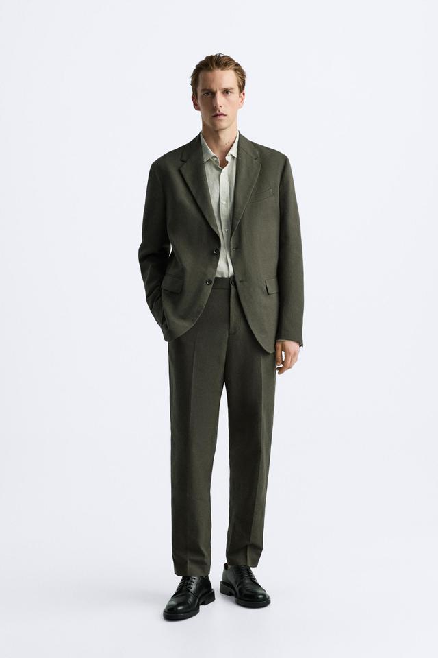 COTTON - LINEN SUIT JACKET Product Image