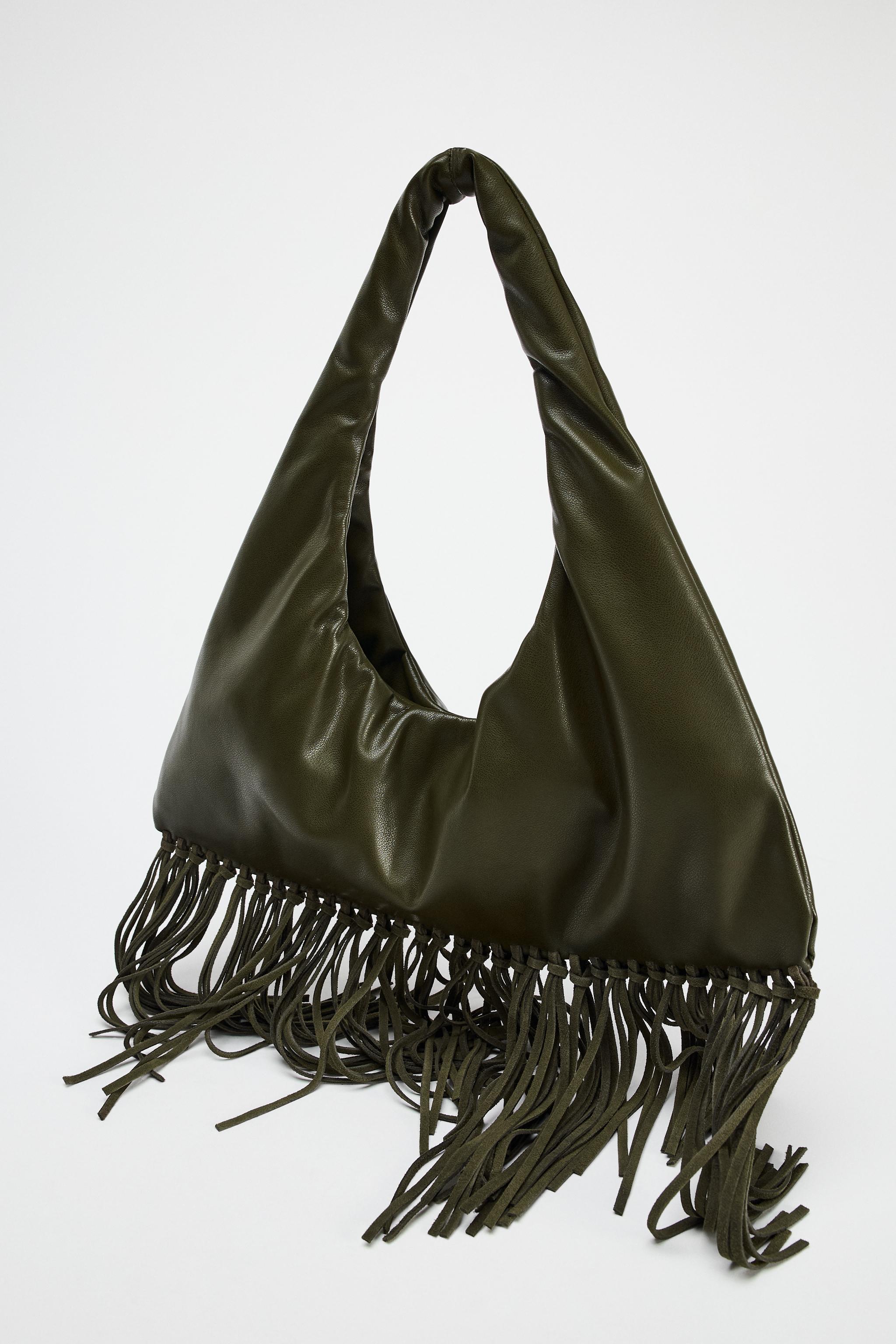 FRINGED SHOULDER BAG Product Image