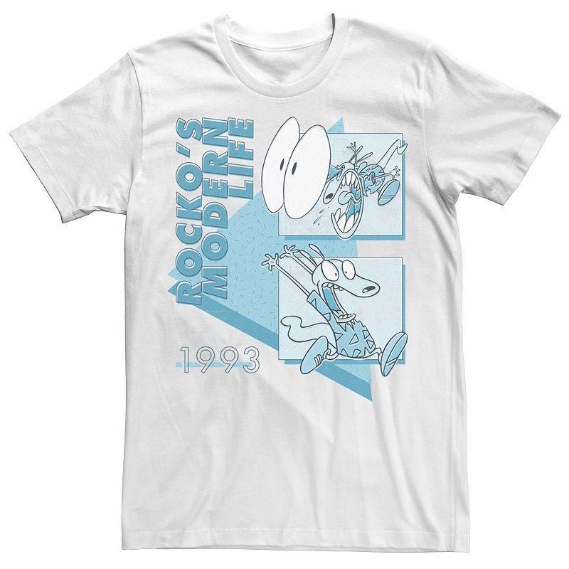 Mens Rockos Modern Life 1993 Pop Art Retro Tee Product Image