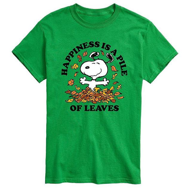 Big & Tall Peanuts Happiness Is Leaves, Mens Product Image