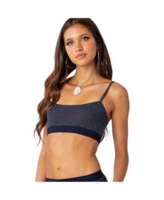 Womens Zariah Printed Bralette Product Image