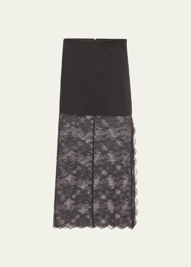 Womens Iyanna Stretch-Lace Midi-Skirt Product Image