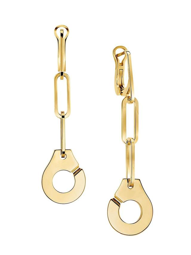 Womens Menottes 18K Yellow Gold Drop Earrings Product Image