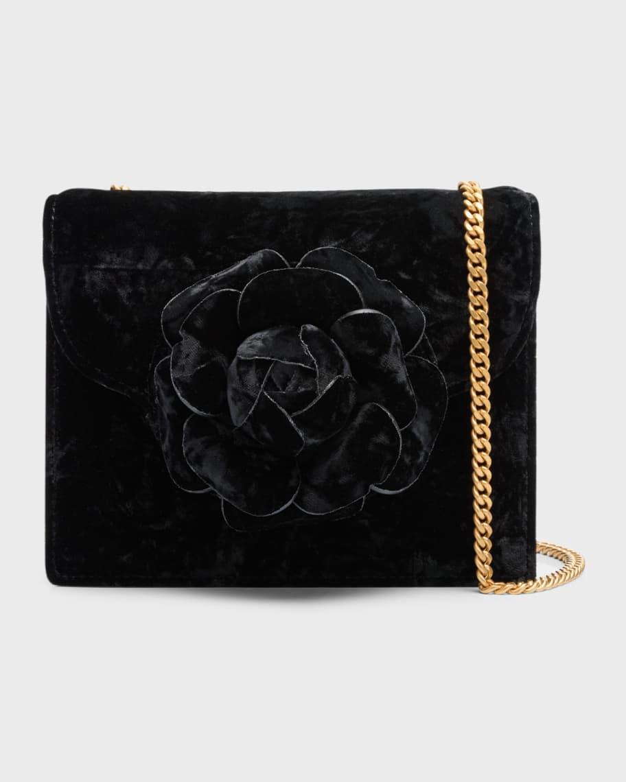 Mini Flower Velvet Chain Crossbody Bag product image