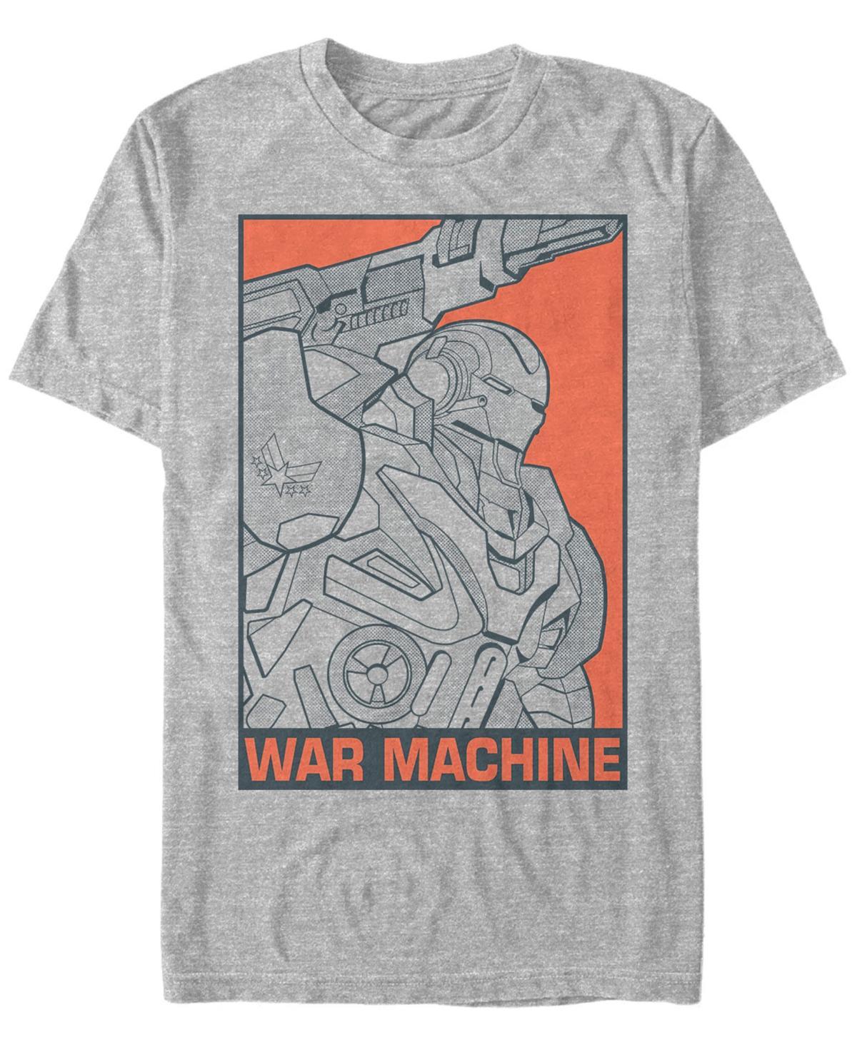 Mens Marvel Avengers Endgame War Machine Tee Athletic Grey Product Image