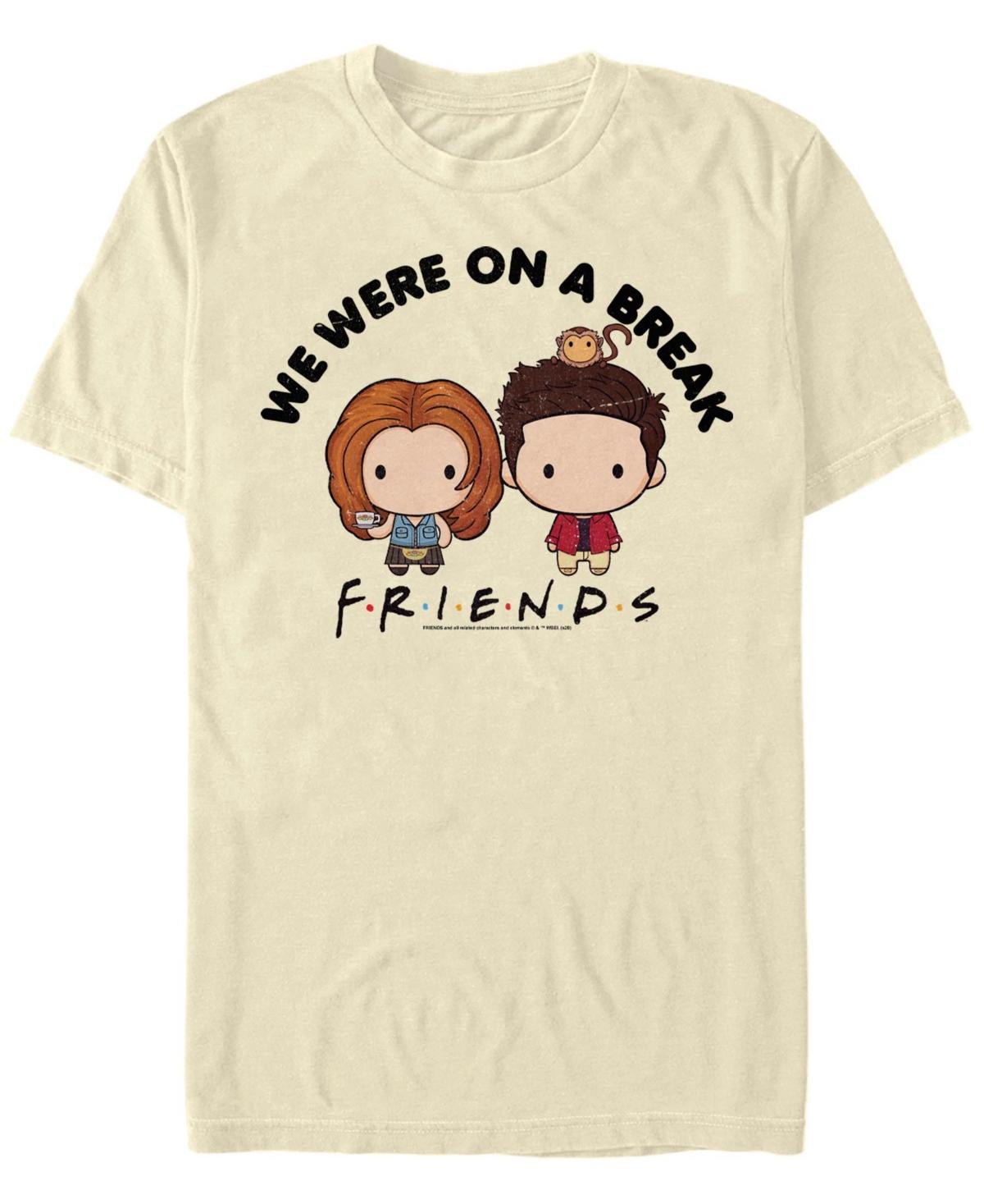 Mens Friends We Were On A Break Cartoon Tee Product Image