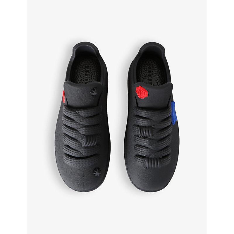 BURBERRY Black Bubble Sneakers Product Image