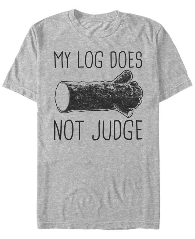 Mens Twin Peaks No Judgement Tee Athletic Grey Product Image