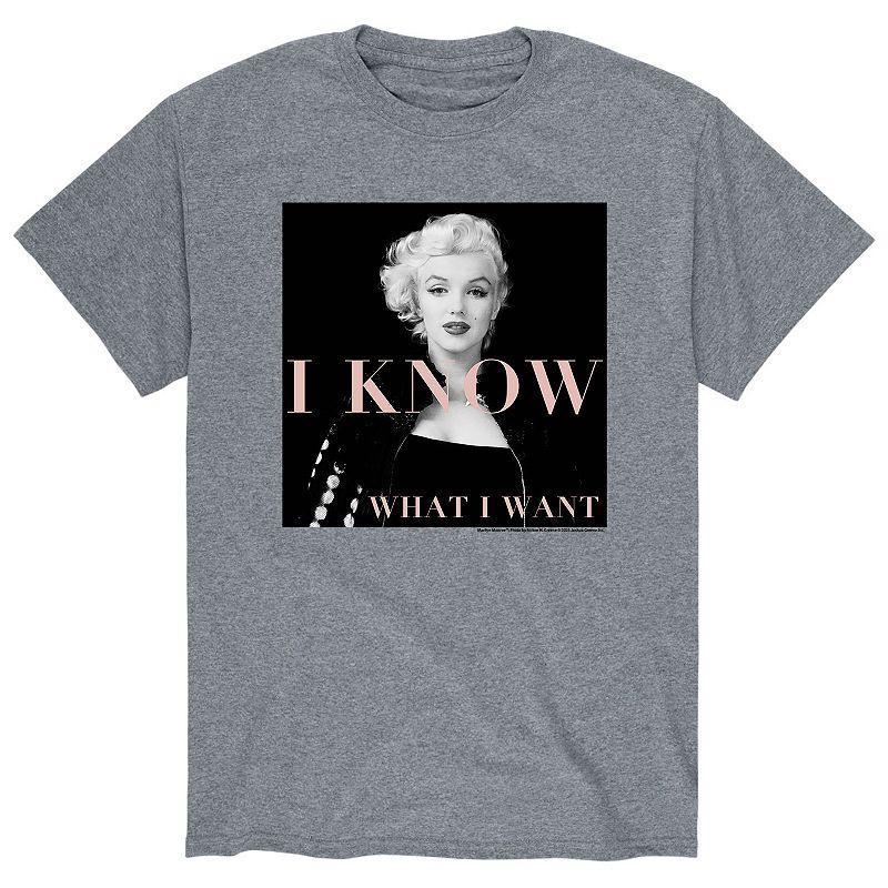 Mens Marilyn Monroe I Know Tee Product Image