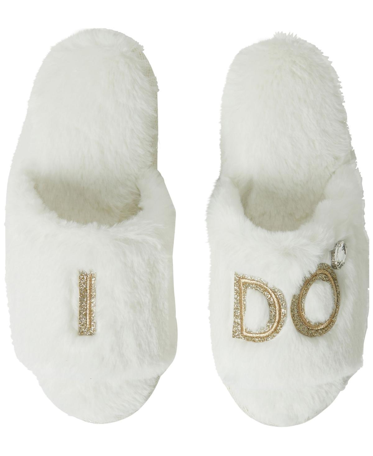 Dearfoams Bride and Bridesmaids Slide Slippers, Online Only Product Image