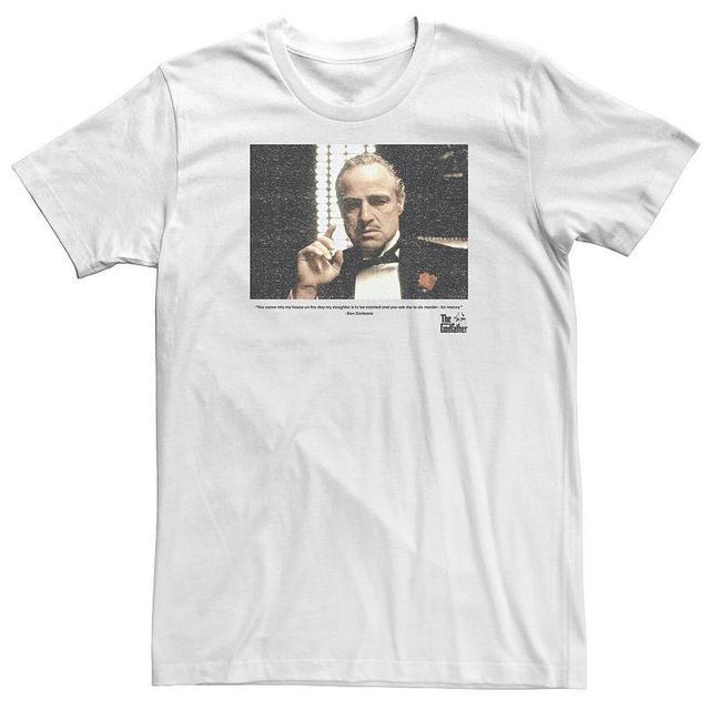 Big & Tall The Godfather The Don Poster Graphic Tee, Mens Product Image