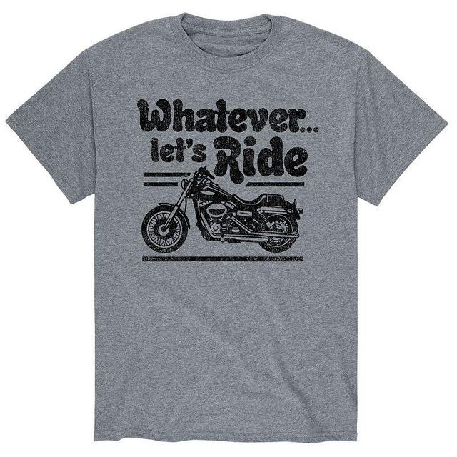 Mens Whatever Lets Ride Tee Product Image