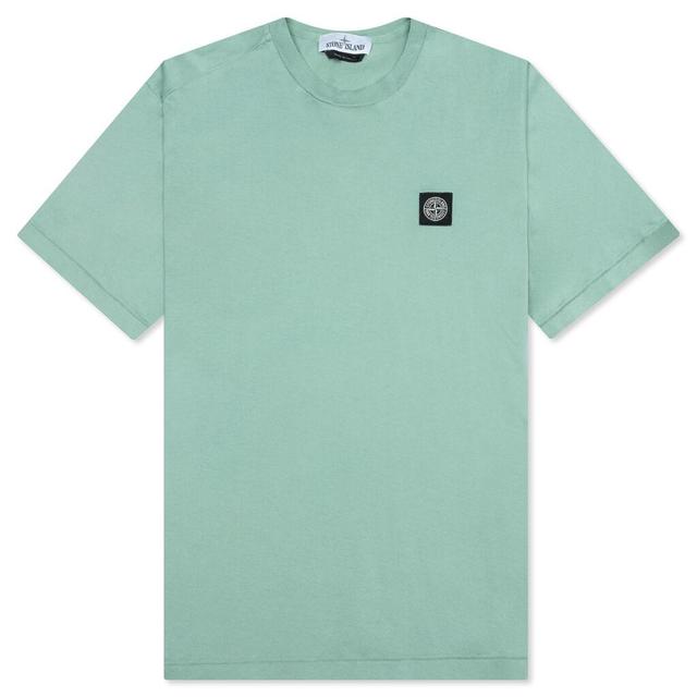 S/S T-Shirt - Sage Green Male Product Image