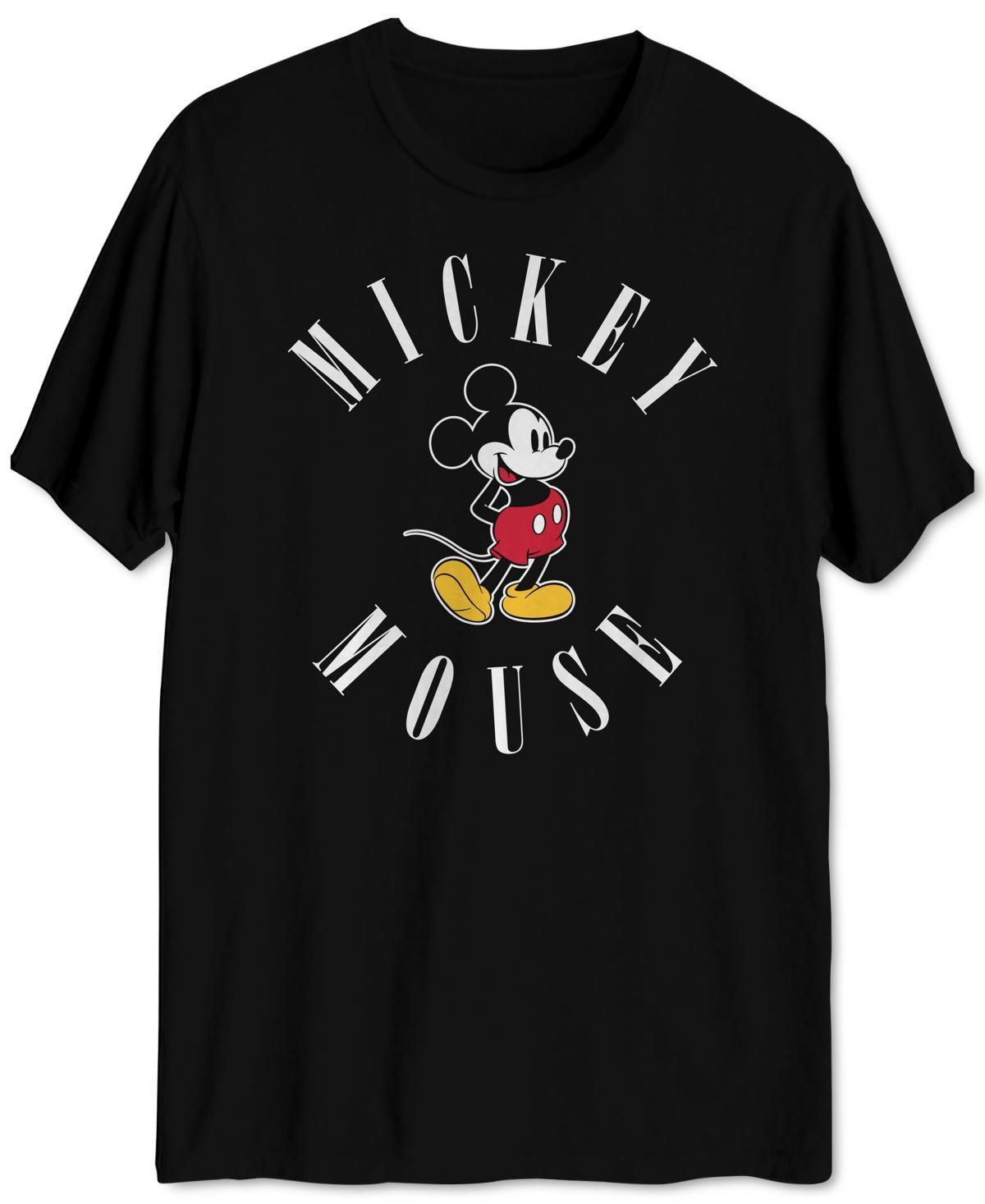 Nineties Mickey Mouse Mens Graphic T-Shirt Product Image