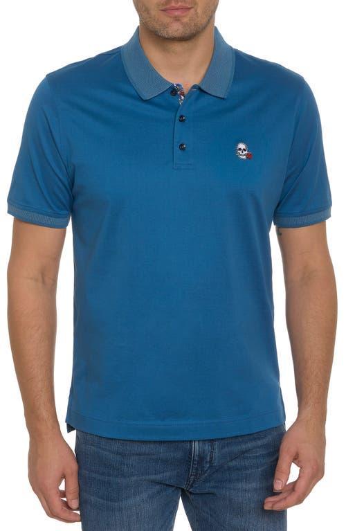 Robert Graham Archie 2 Skull Appliqu Polo Product Image